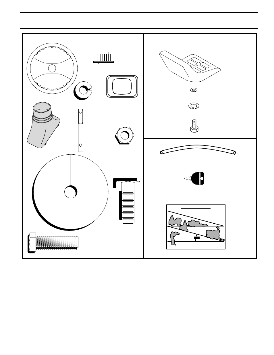 Unassembled parts | Weed Eater 177019 User Manual | Page 5 / 48