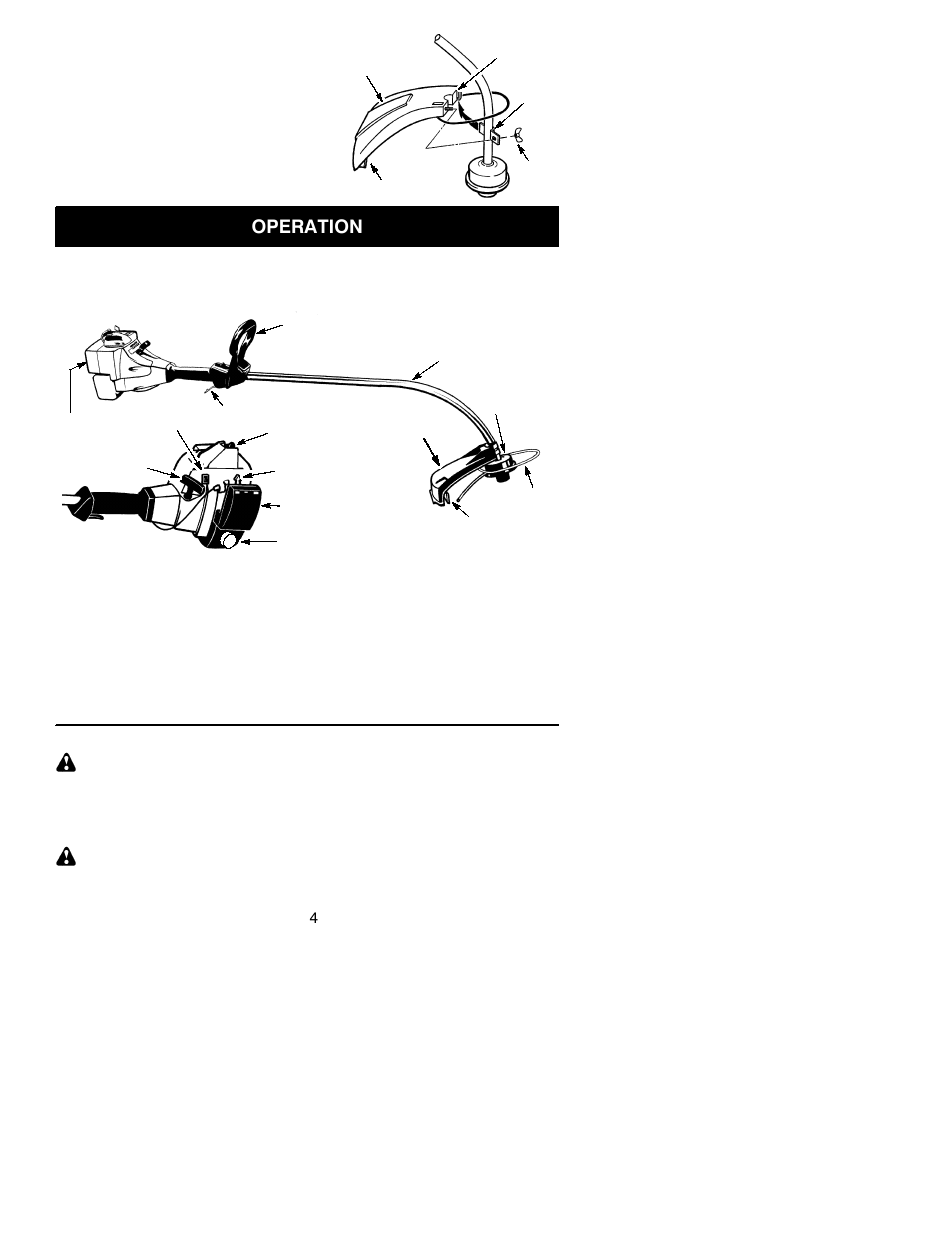 Operation | Weed Eater Twist 'N Edge 530163438 User Manual | Page 4 / 11
