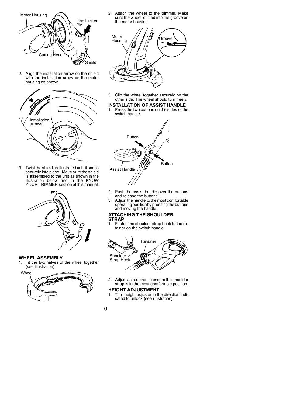 Weed Eater Twist 'N Edge 545186757 User Manual | Page 6 / 14