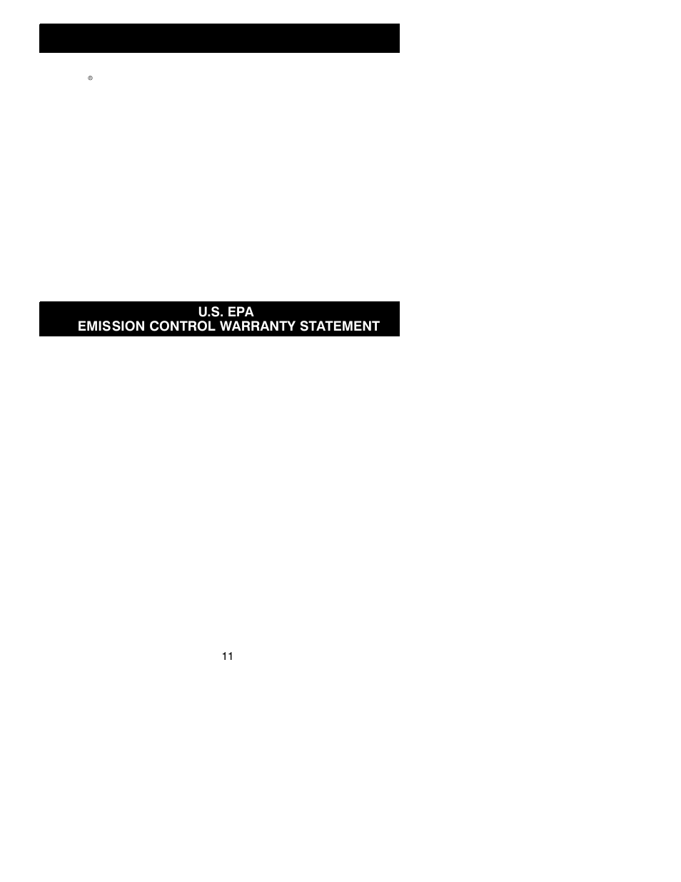 Limited warranty, U.s. epa emission control warranty statement | Weed Eater 530163408 User Manual | Page 11 / 12