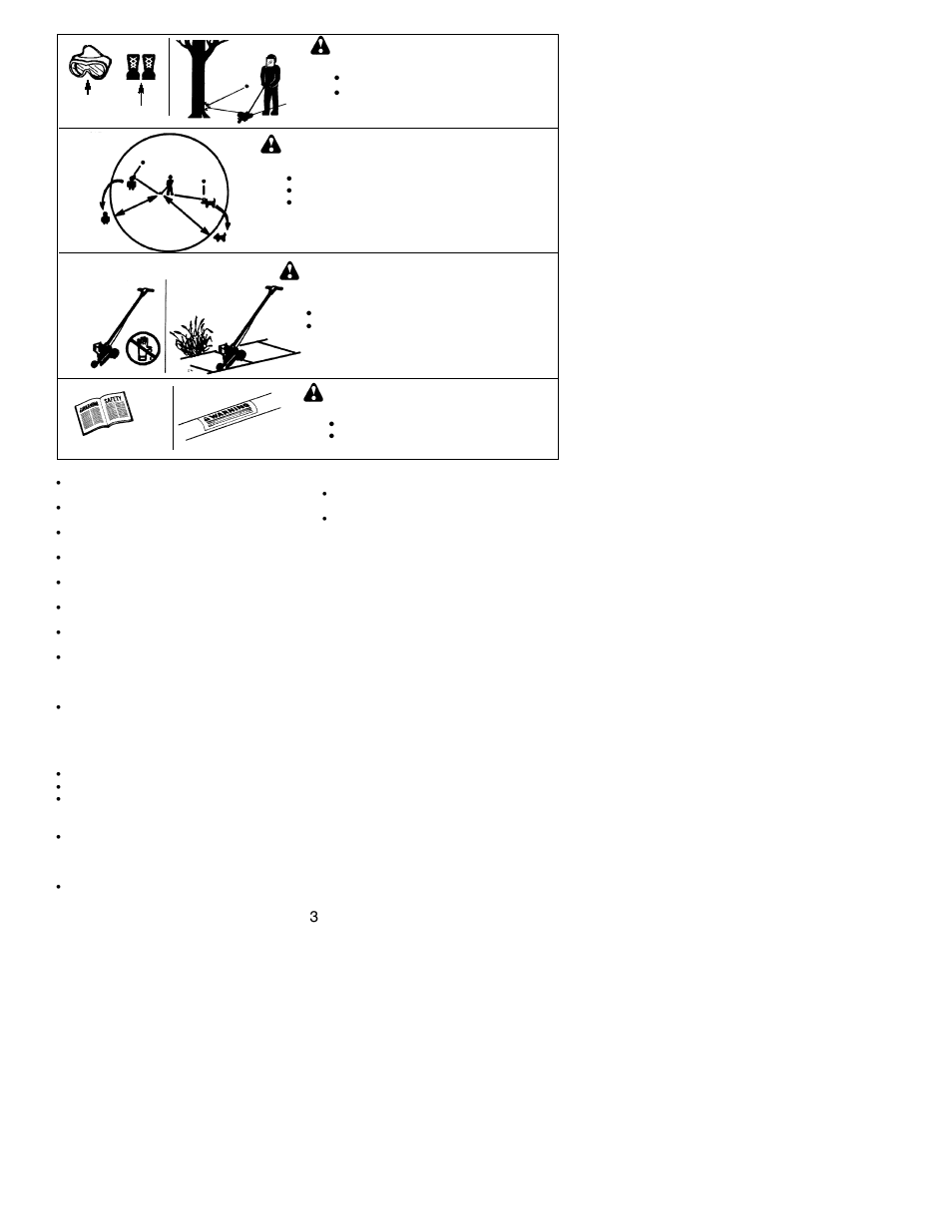 Weed Eater 530163408 User Manual | Page 3 / 12