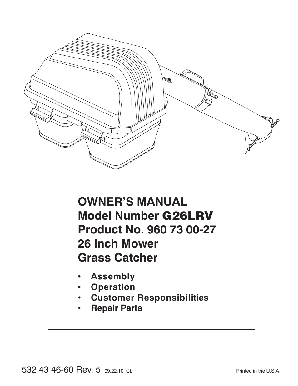 Weed Eater 532 43 46-60 User Manual | 12 pages