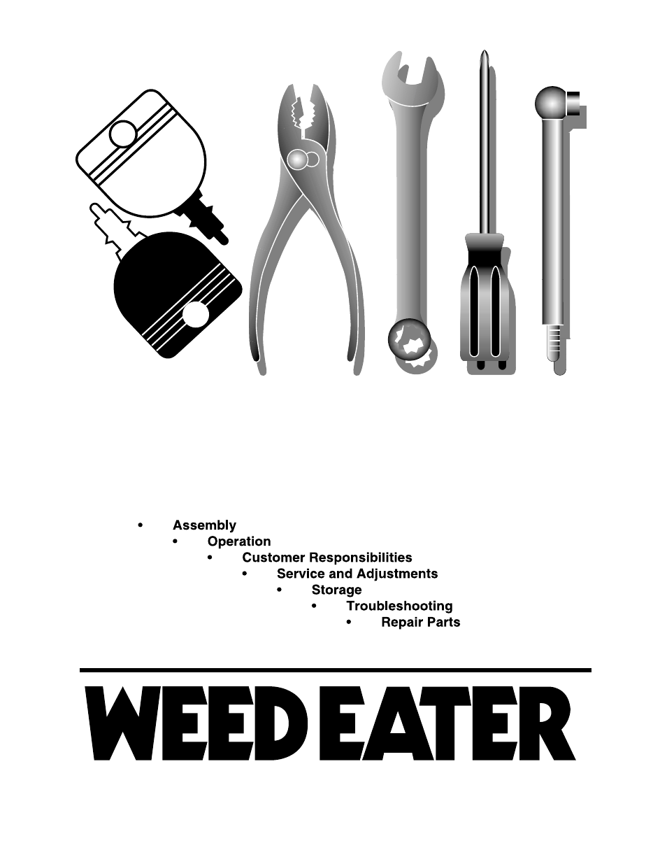 Weed Eater SGT18H46B User Manual | 48 pages