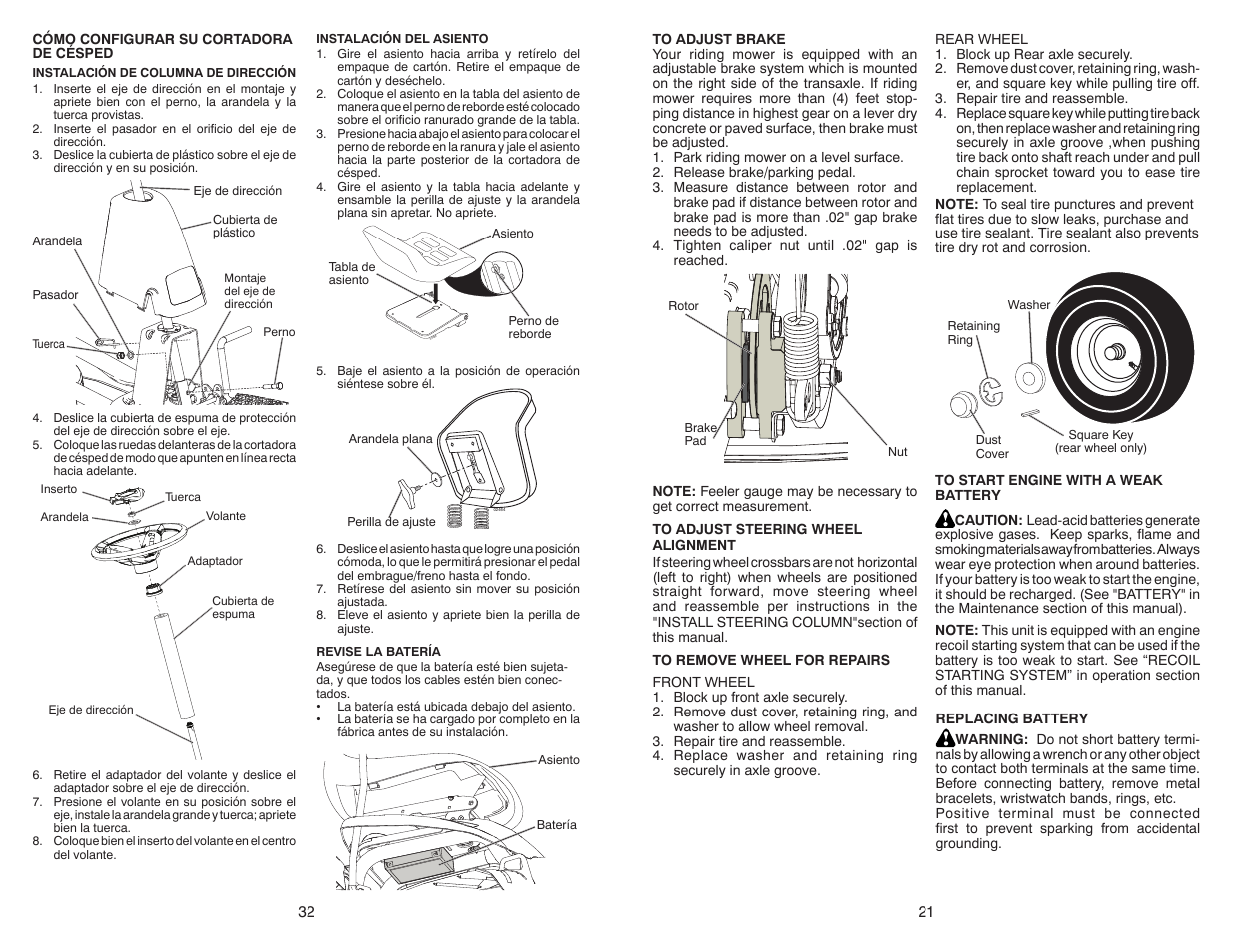 Weed Eater Weedeater One WE261 User Manual | Page 21 / 26