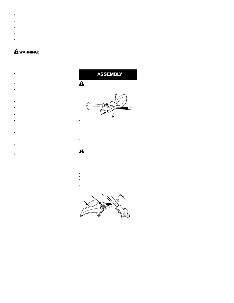 Assembly | Weed Eater 530086281 User Manual | Page 3 / 7