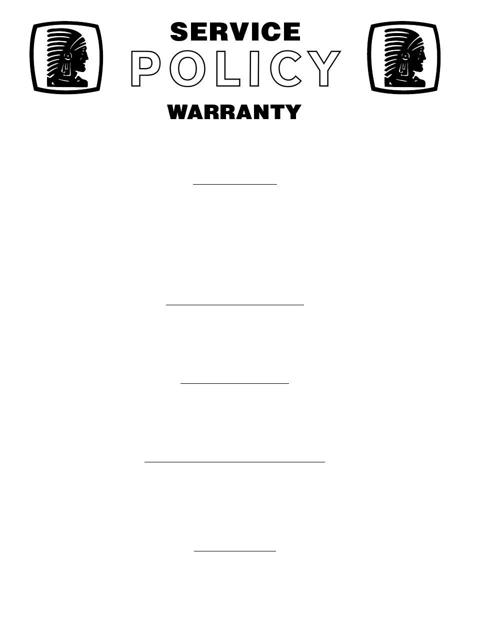 Service, Warranty | Weed Eater 171883 User Manual | Page 46 / 48