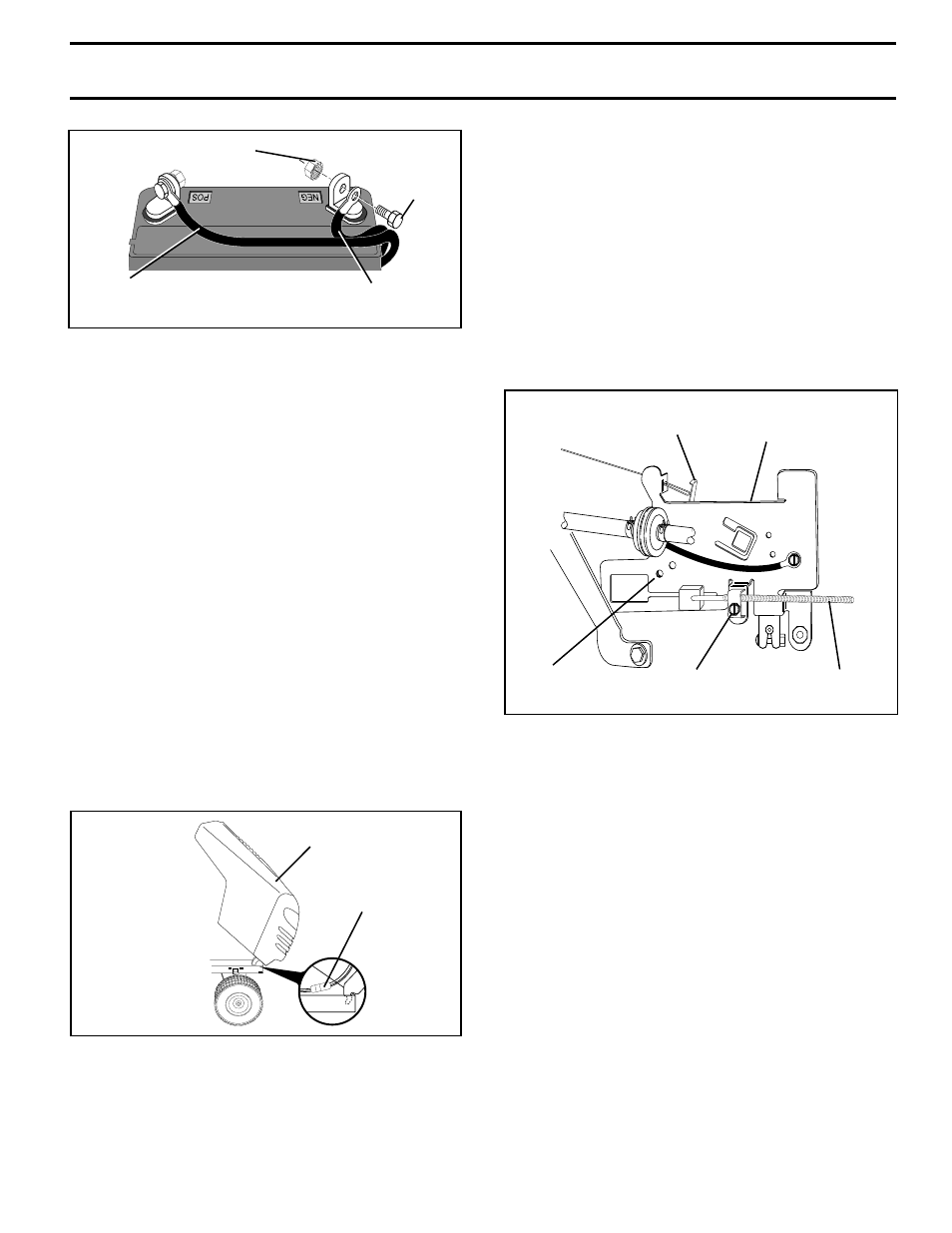 Service and adjustments | Weed Eater WE16542D User Manual | Page 23 / 48