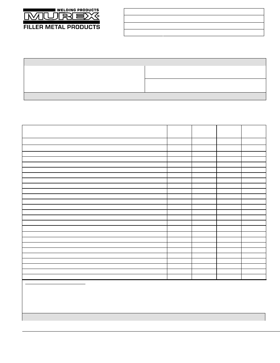 Weldex US-W205M User Manual | 2 pages