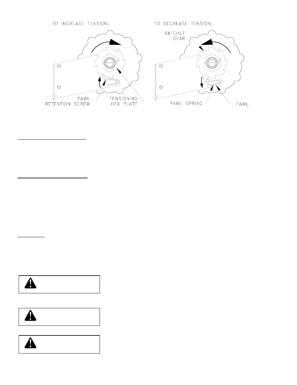 Warning | Wayne-Dalton DS-50 User Manual | Page 11 / 15