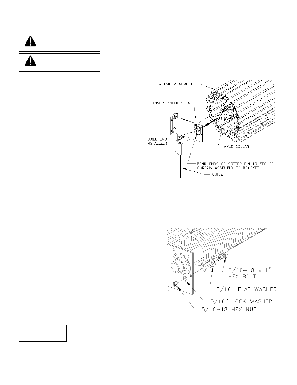 Hint, Warning, Important | Step 5, Step 6 | Wayne-Dalton DS-50 User Manual | Page 6 / 15