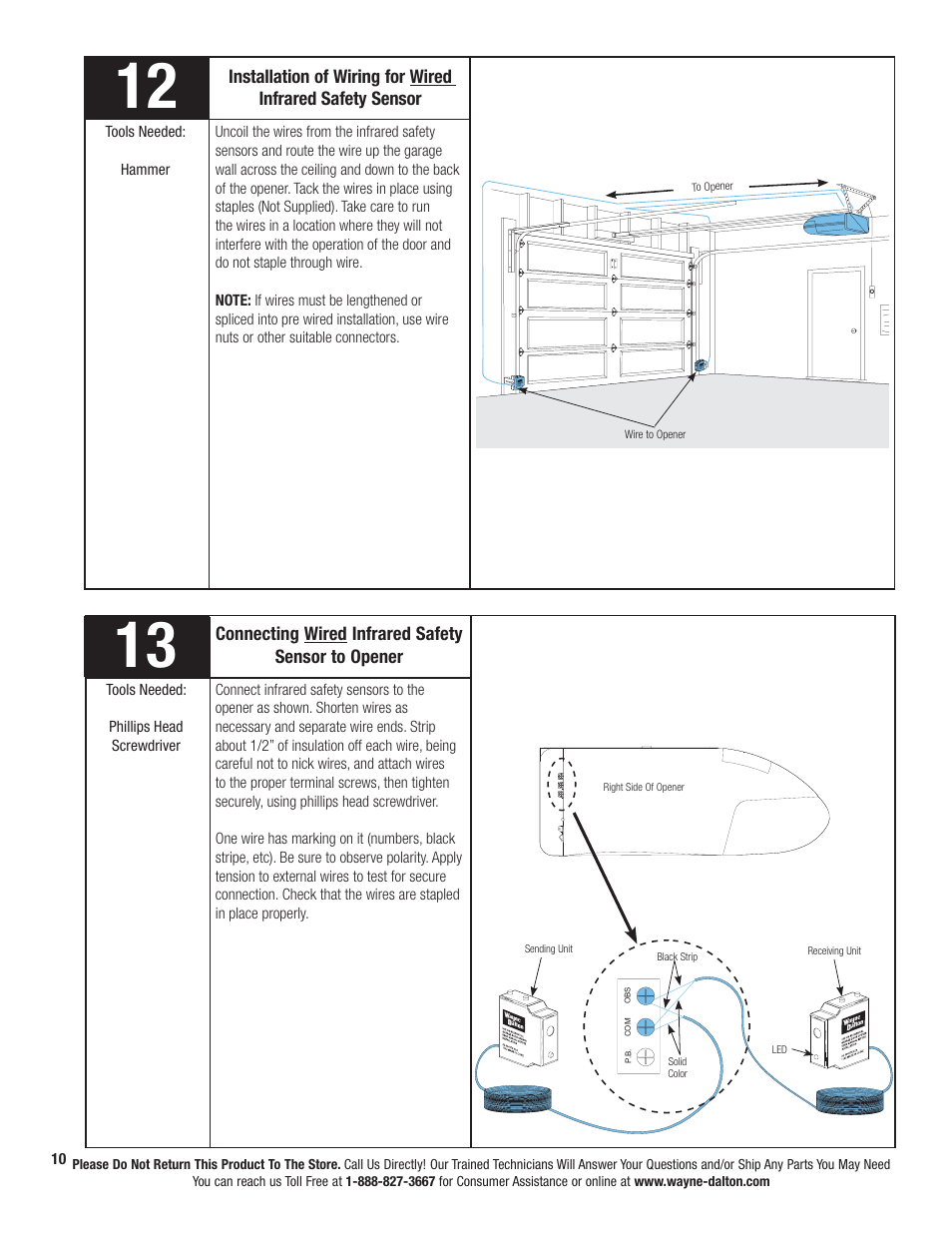Wayne-Dalton PRODRIVE 3222C-Z User Manual | Page 16 / 48