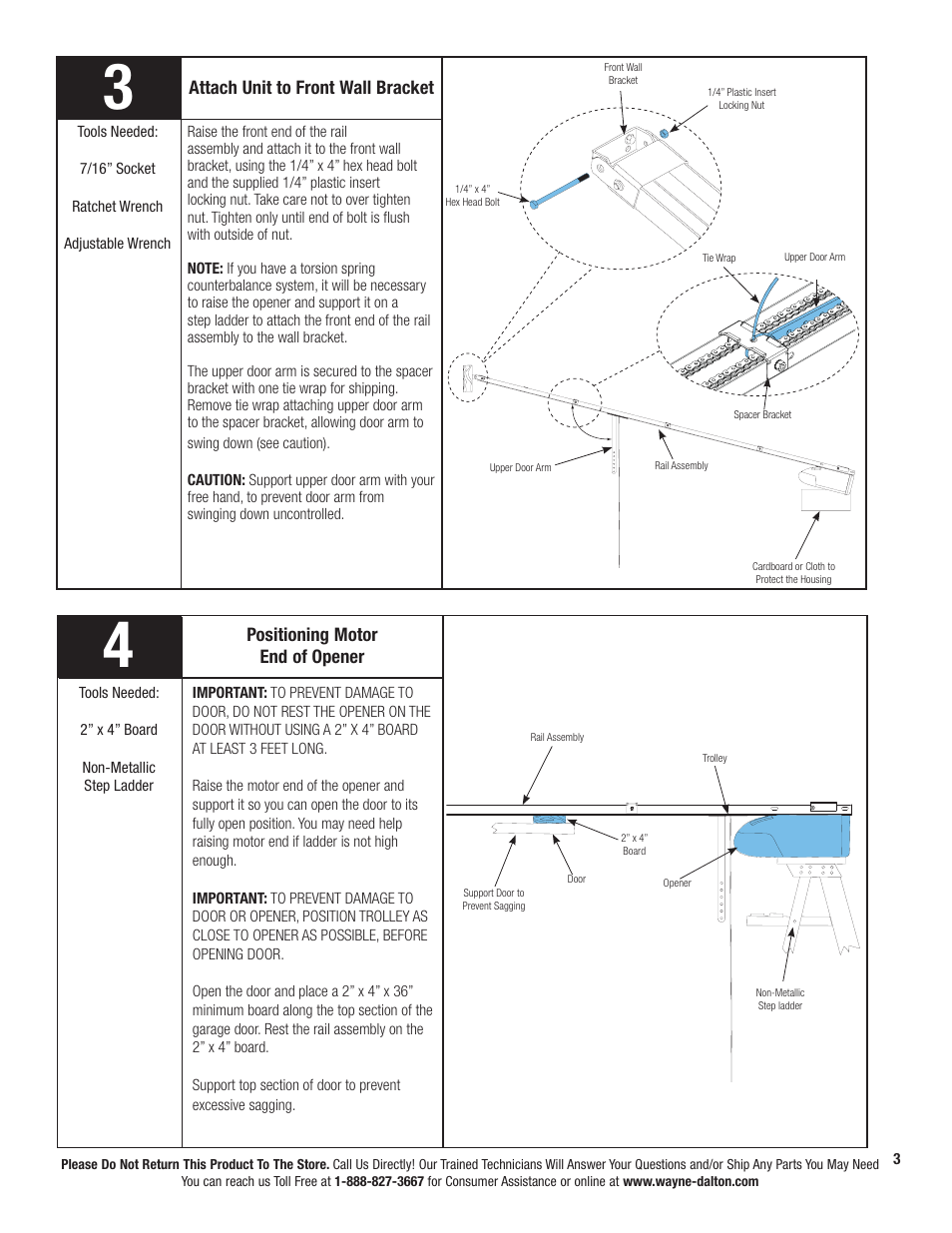 Wayne-Dalton PRODRIVE 3222C-Z User Manual | Page 9 / 48