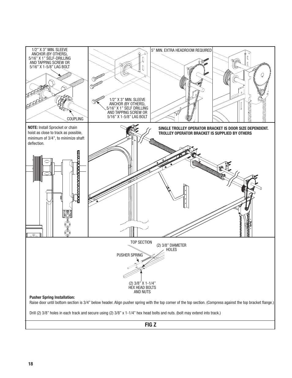 Fig z | Wayne-Dalton 451 User Manual | Page 18 / 20