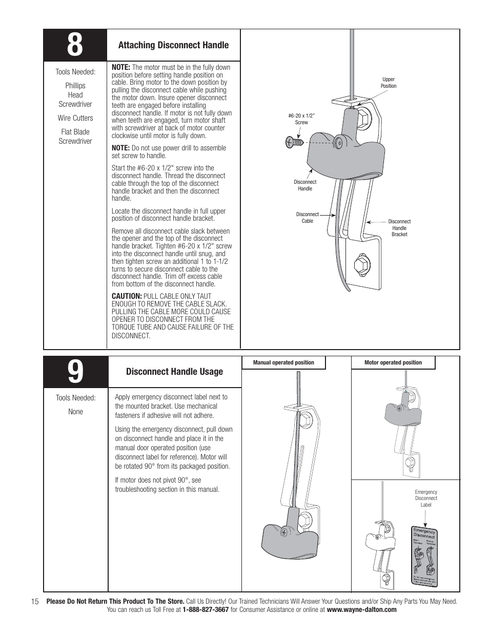 Wayne-Dalton TORQUEMASTER 3663-372 User Manual | Page 22 / 52