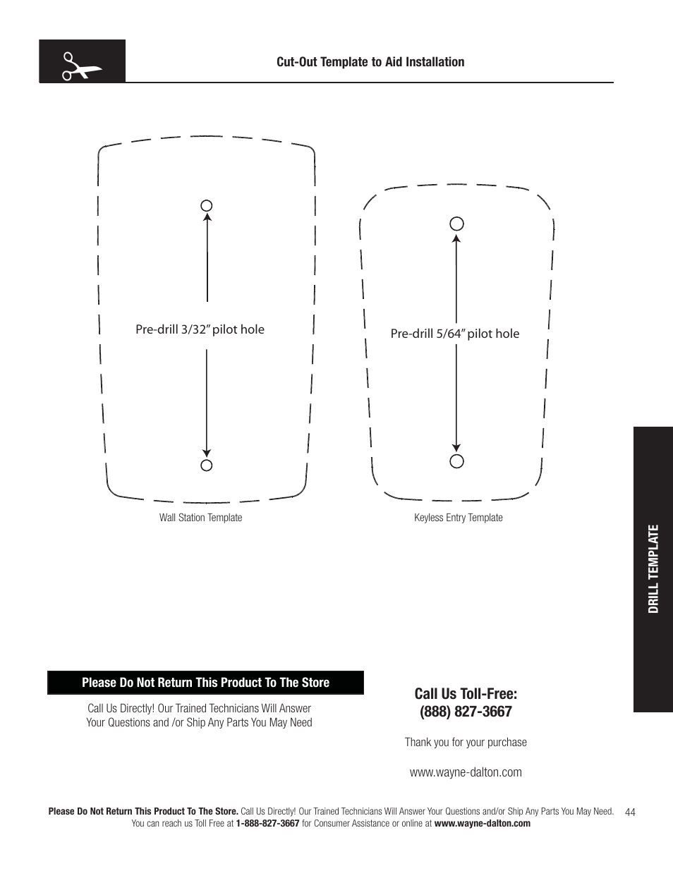 Wayne-Dalton TORQUEMASTER 3663-372 User Manual | Page 51 / 52