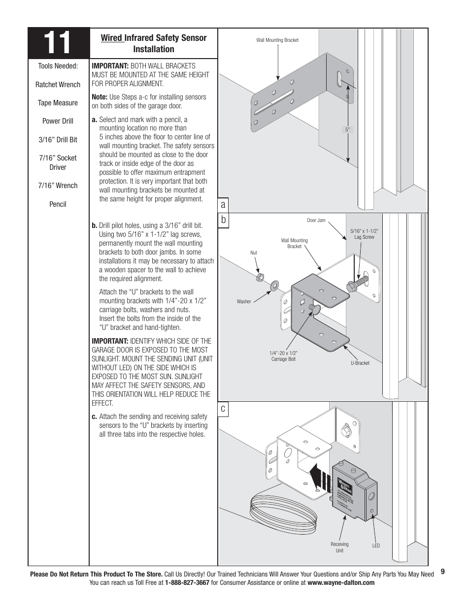 Ac b | Wayne-Dalton PRODRIVE 3221C-Z User Manual | Page 15 / 96