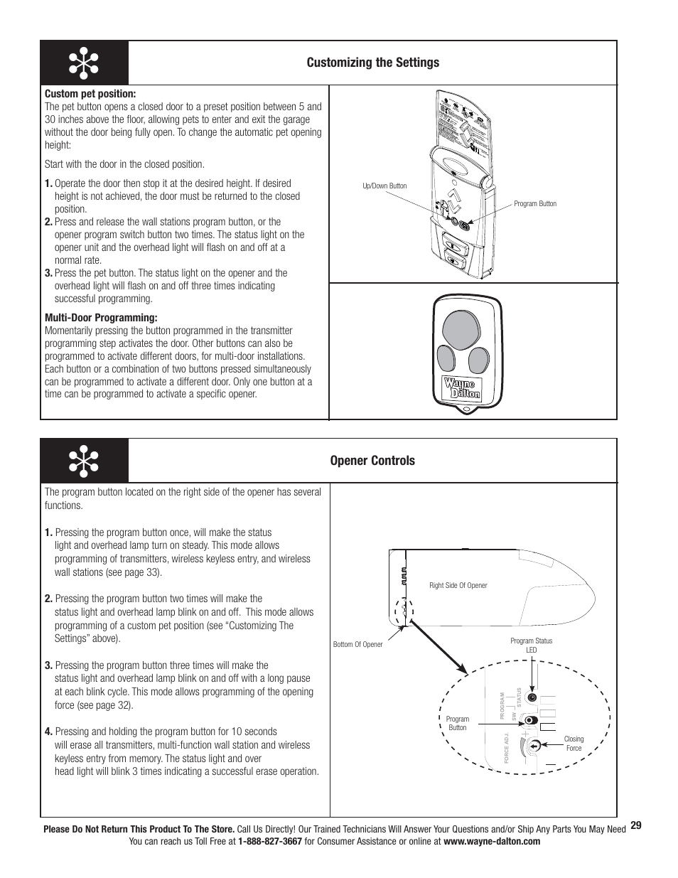 Wayne-Dalton PRODRIVE 3221C-Z User Manual | Page 35 / 96