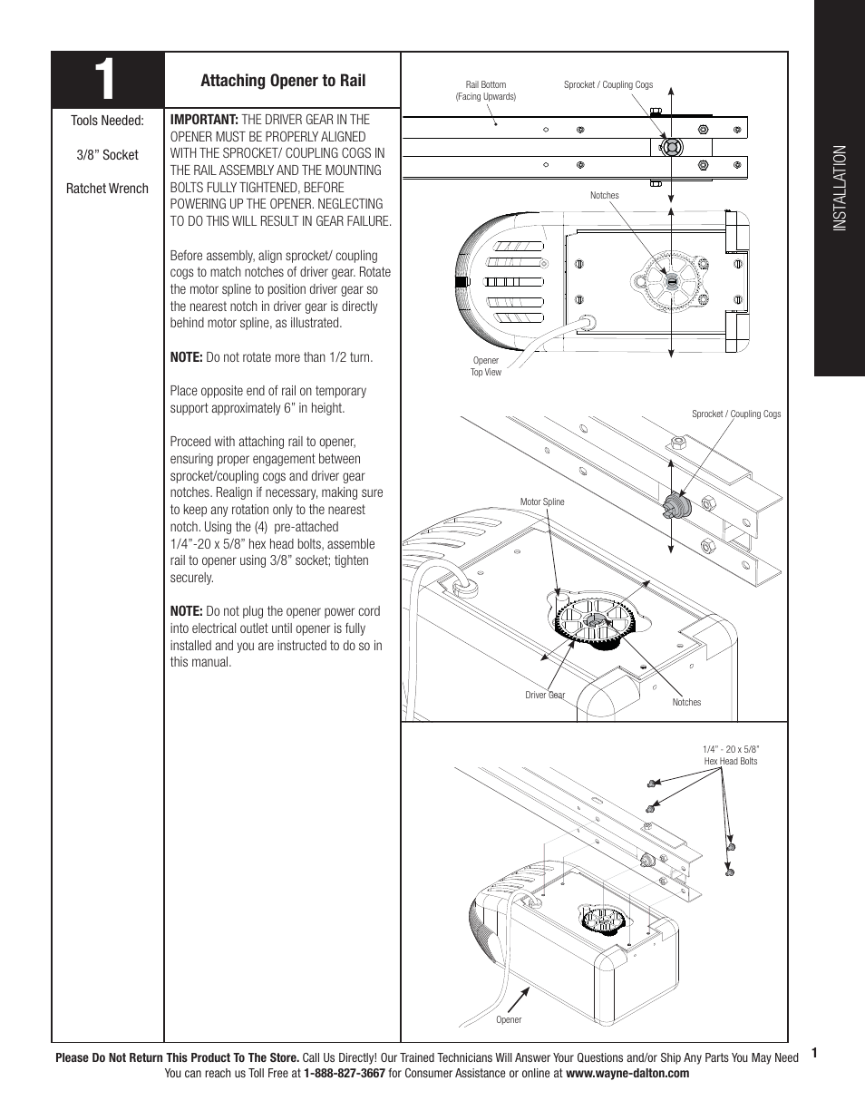 Wayne-Dalton PRODRIVE 3221C-Z User Manual | Page 7 / 96