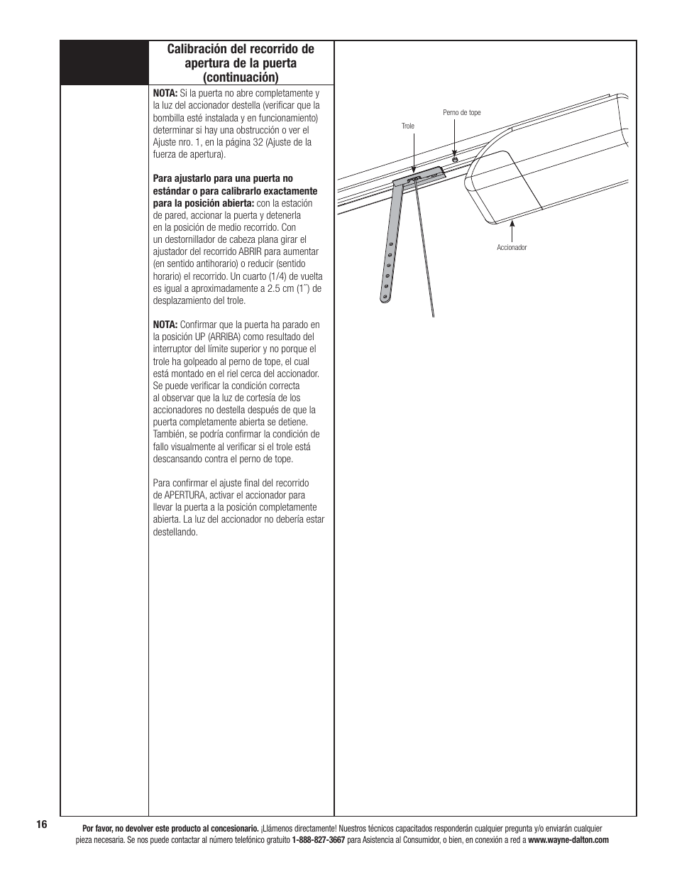 Wayne-Dalton PRODRIVE 3221C-Z User Manual | Page 70 / 96