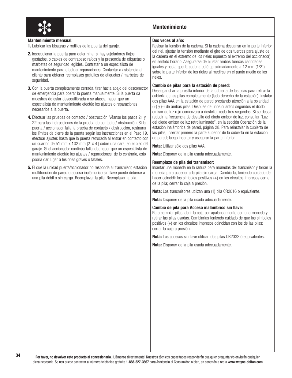 Wayne-Dalton PRODRIVE 3221C-Z User Manual | Page 88 / 96