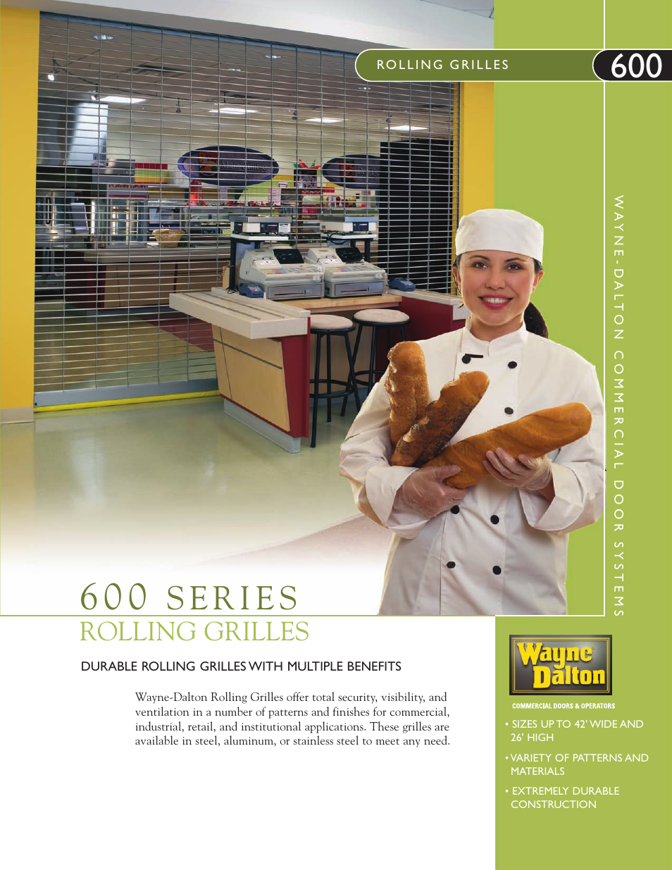 Wayne-Dalton 600 User Manual | 6 pages