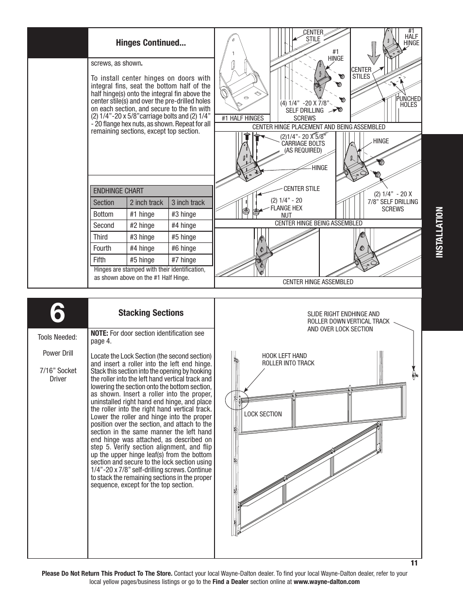 Wayne-Dalton 8850 User Manual | Page 11 / 27