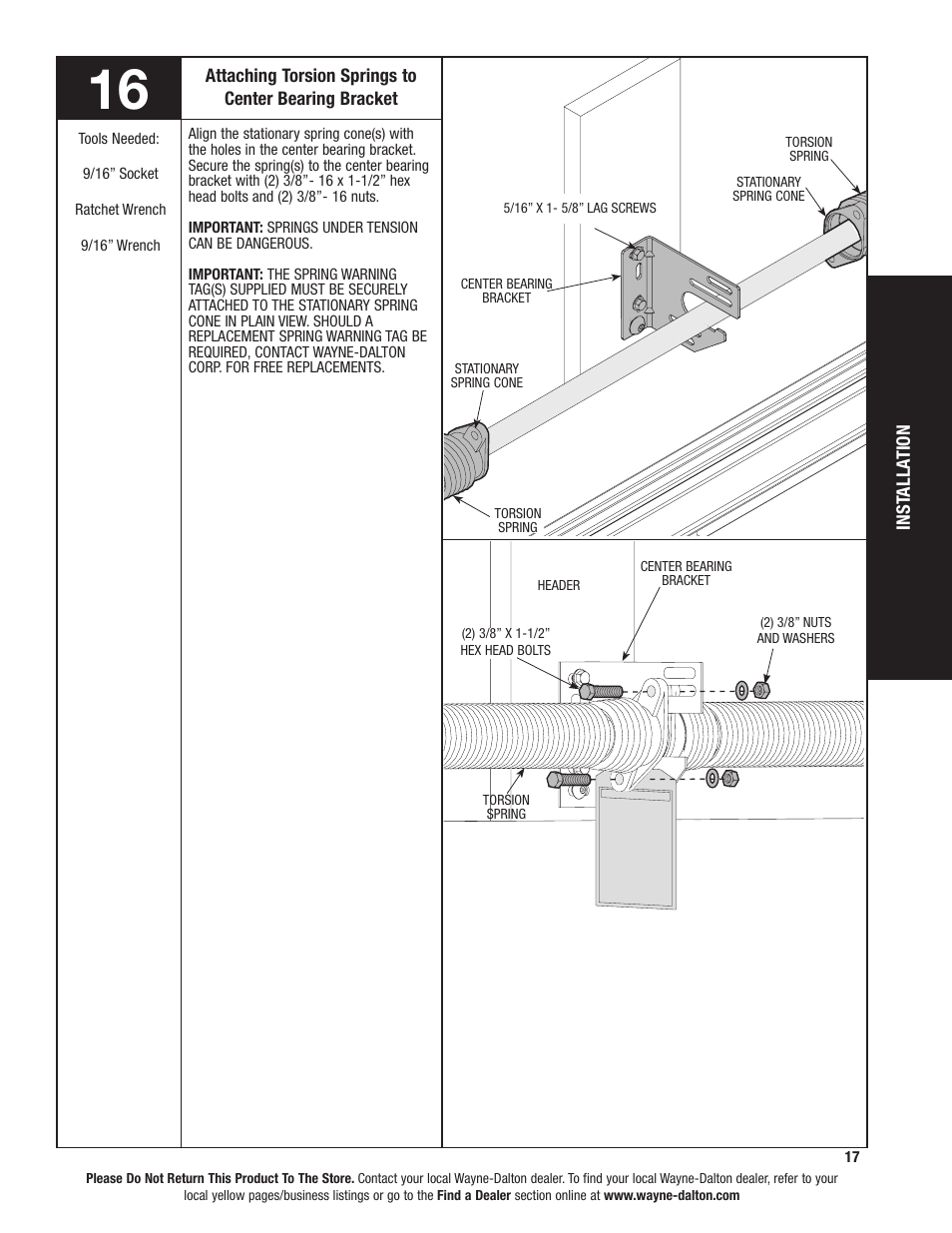 Wayne-Dalton 8850 User Manual | Page 17 / 27