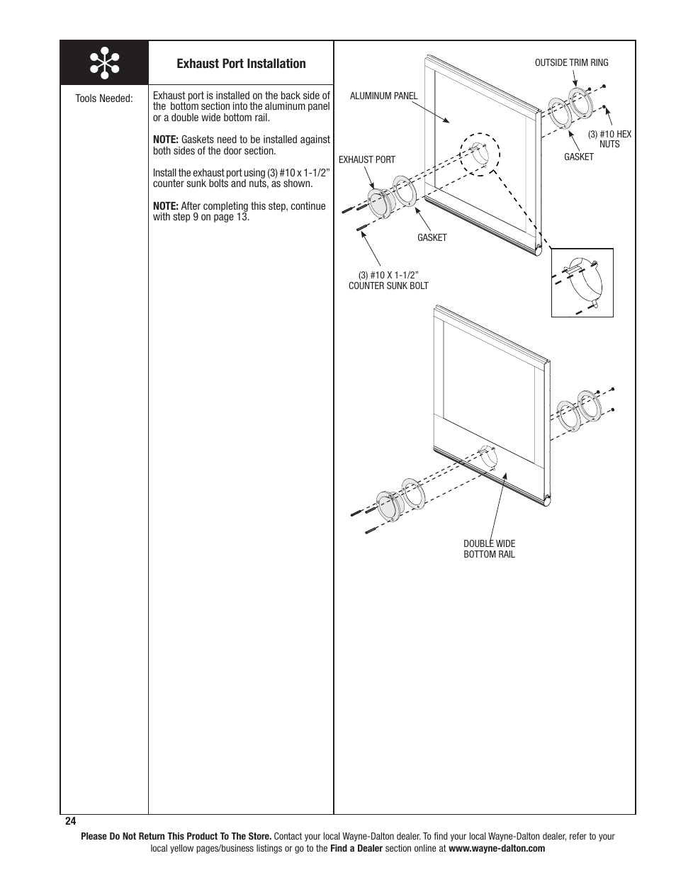 Wayne-Dalton 8850 User Manual | Page 24 / 27