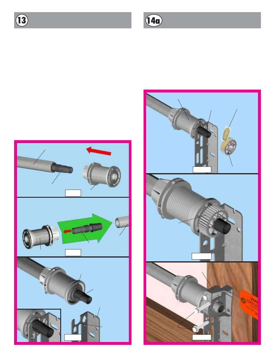 13 14a | Wayne-Dalton IDRIVE 9900 User Manual | Page 5 / 8