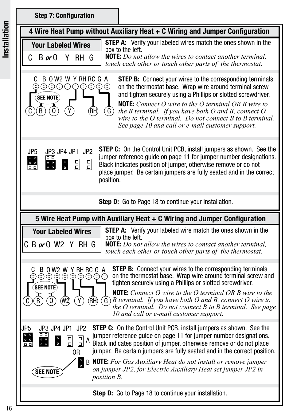 Installation | Wayne-Dalton Z-WAVE WDTC-20 User Manual | Page 16 / 34