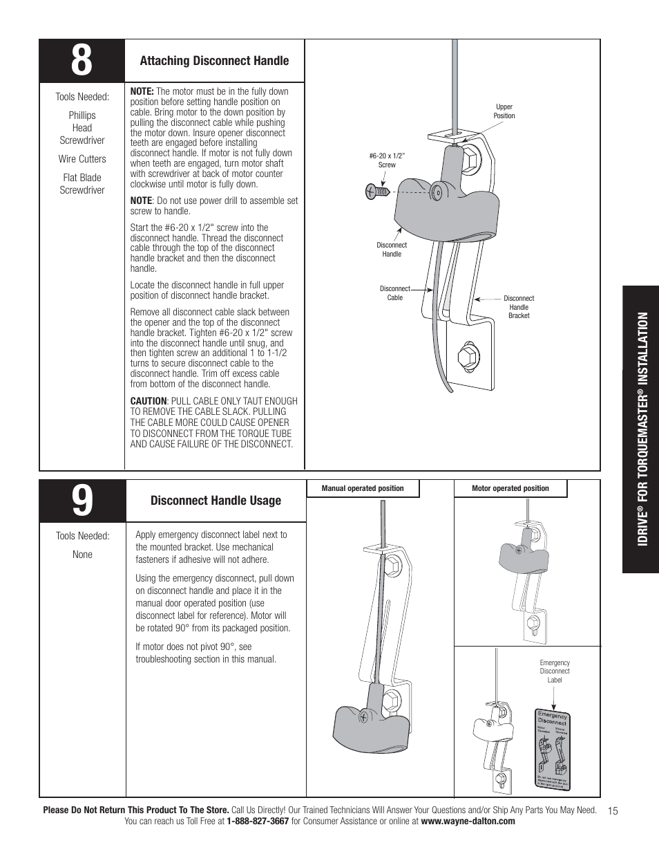 Wayne-Dalton IDRIVE PRO 3790-Z User Manual | Page 21 / 52