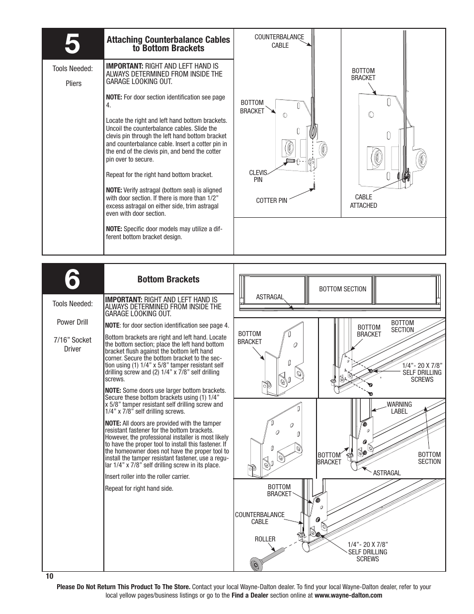 Wayne-Dalton 8800 User Manual | Page 10 / 28