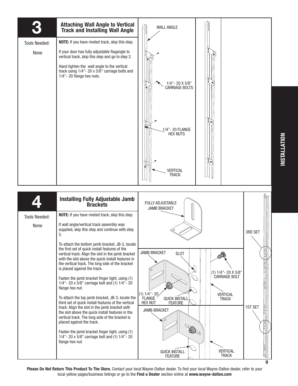 Wayne-Dalton 8800 User Manual | Page 9 / 28