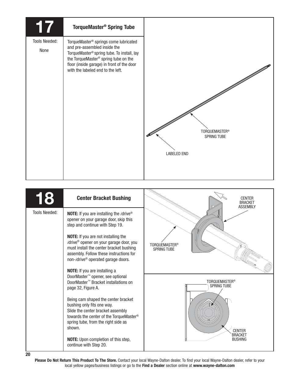 Wayne-Dalton 9100 User Manual | Page 20 / 80