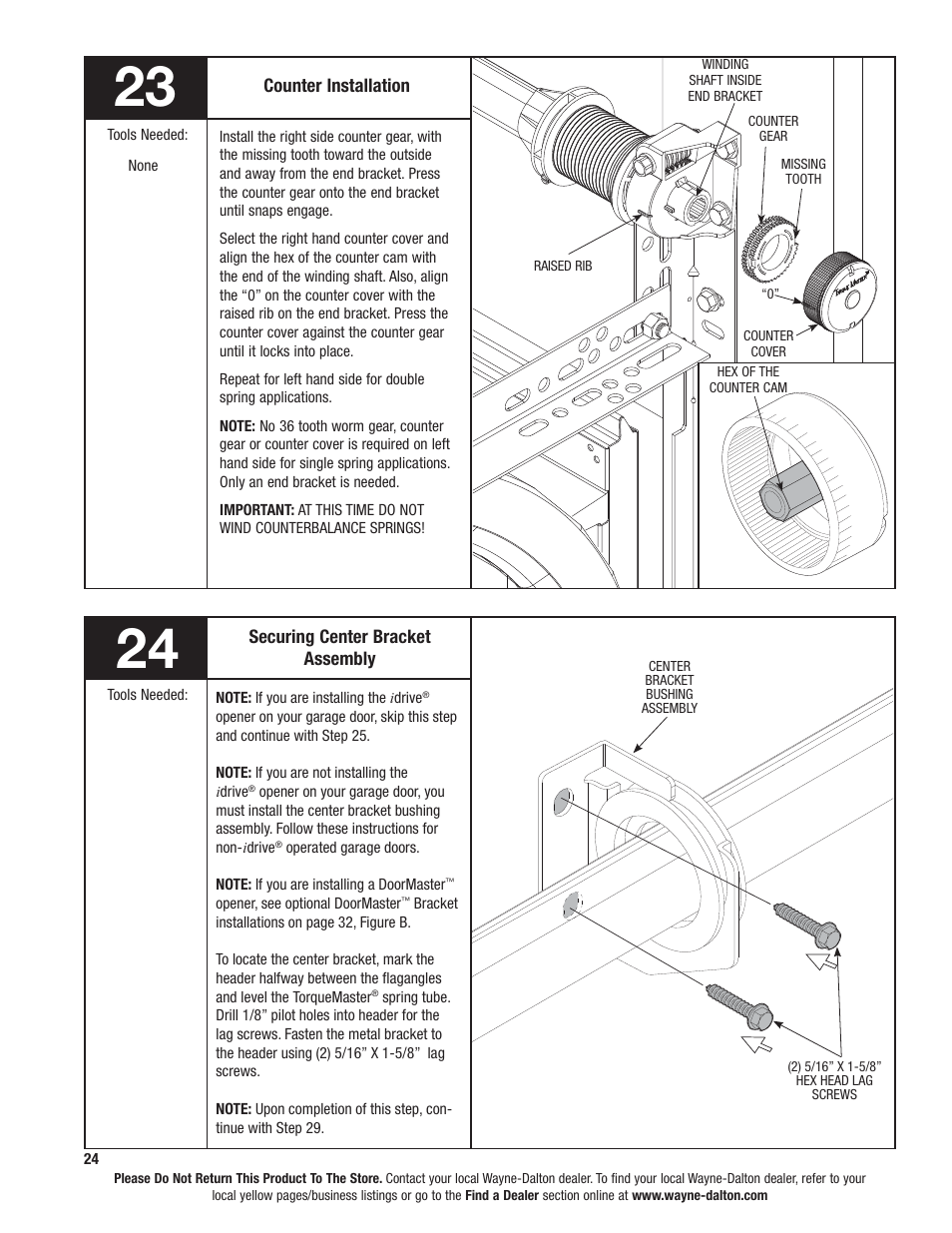 Wayne-Dalton 9100 User Manual | Page 24 / 80