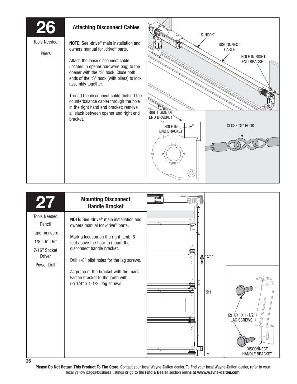 Wayne-Dalton 9100 User Manual | Page 26 / 80