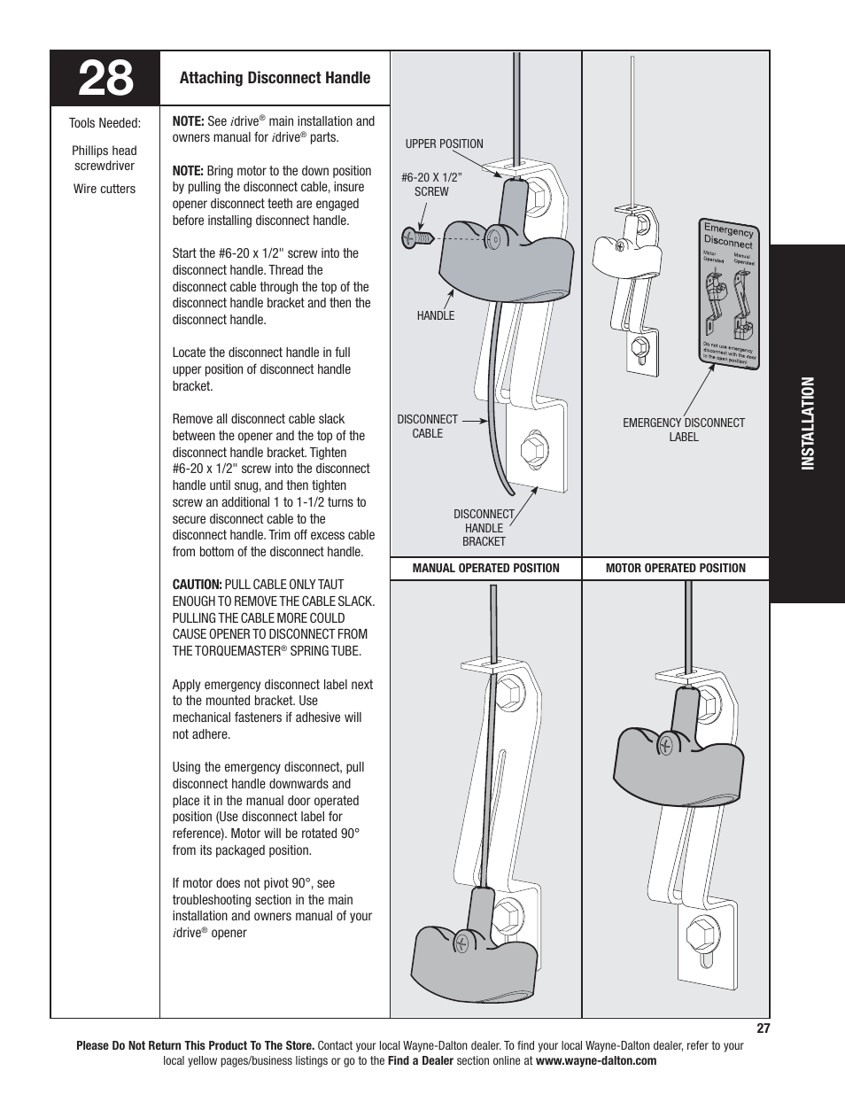 Wayne-Dalton 9100 User Manual | Page 27 / 80