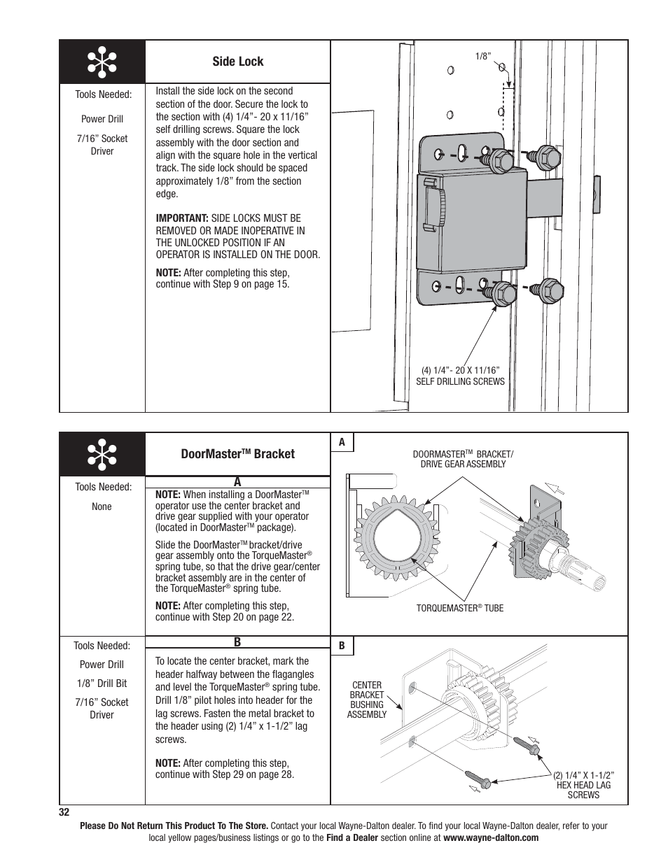Wayne-Dalton 9100 User Manual | Page 32 / 80