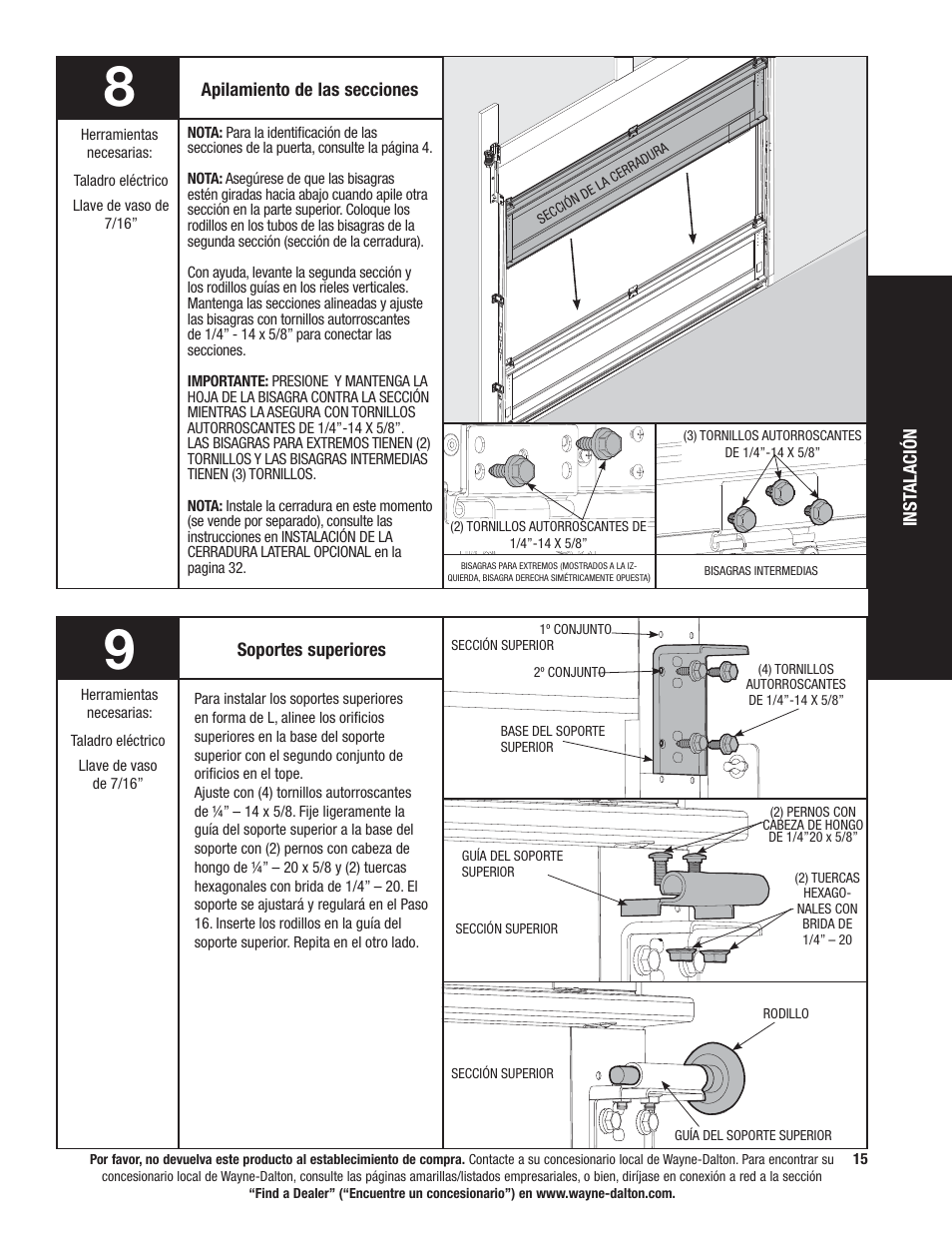 Wayne-Dalton 9100 User Manual | Page 55 / 80