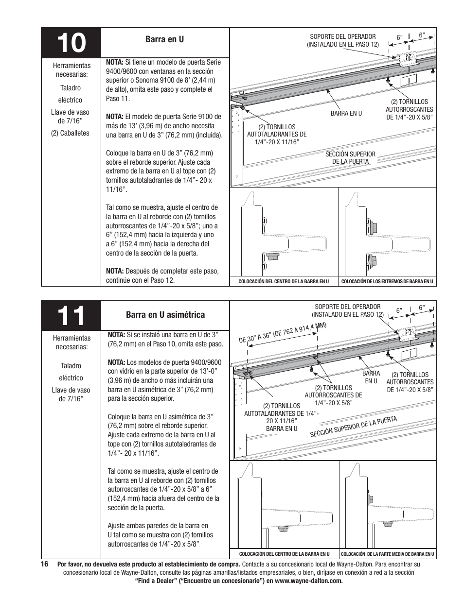 Wayne-Dalton 9100 User Manual | Page 56 / 80