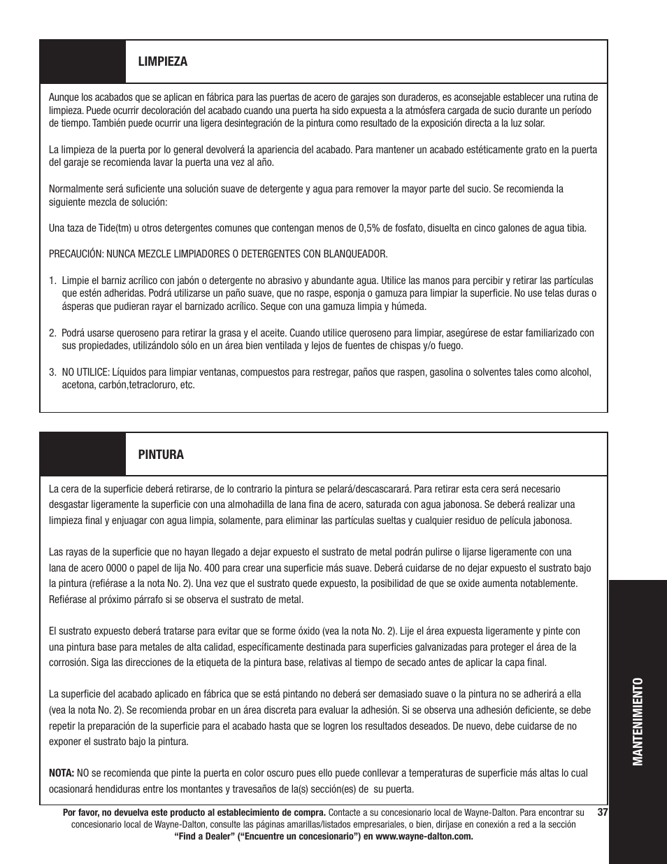 Wayne-Dalton 9100 User Manual | Page 77 / 80