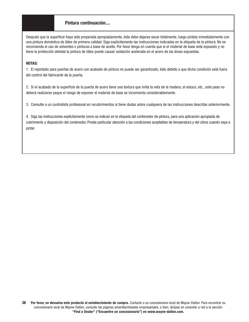 Wayne-Dalton 9100 User Manual | Page 78 / 80