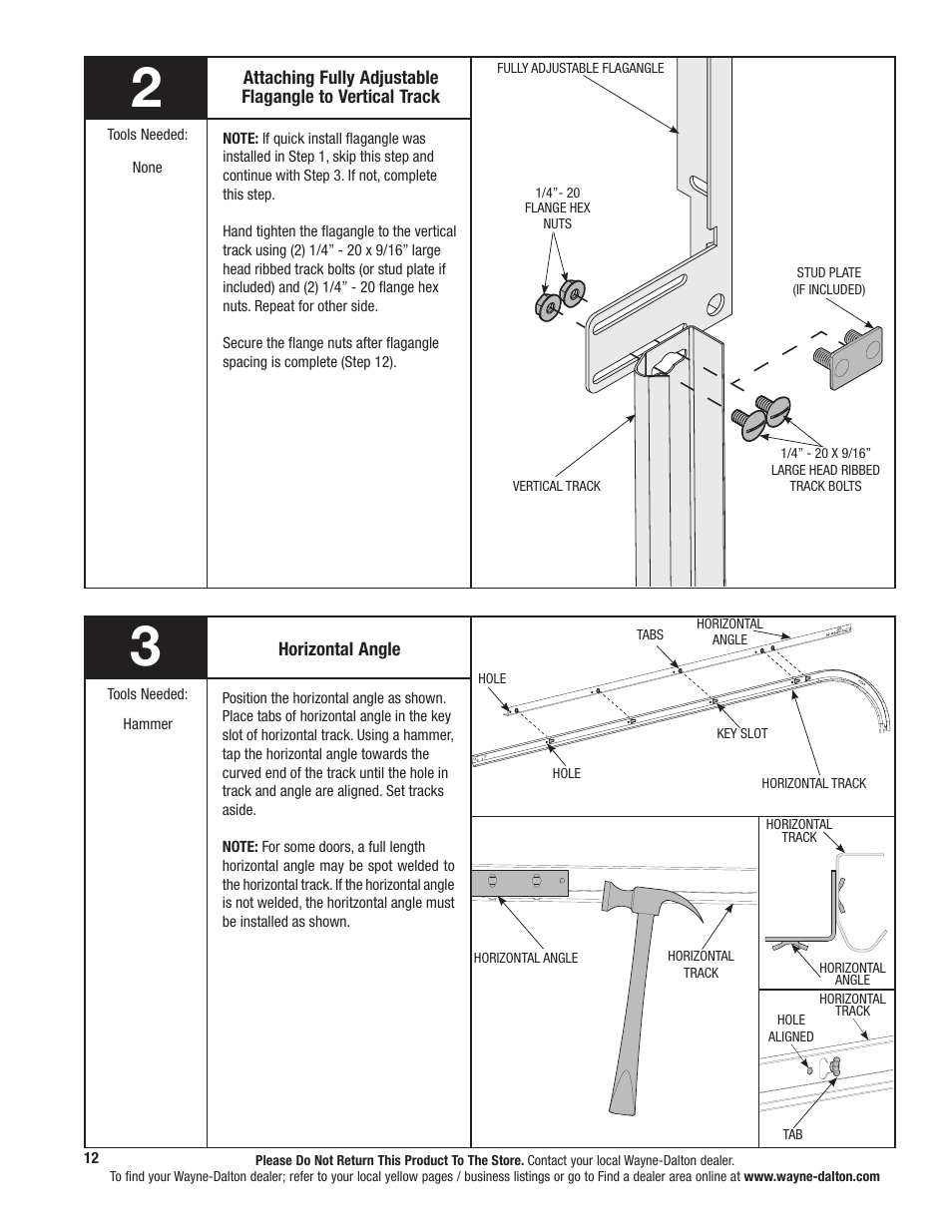 Wayne-Dalton 9800 User Manual | Page 12 / 34