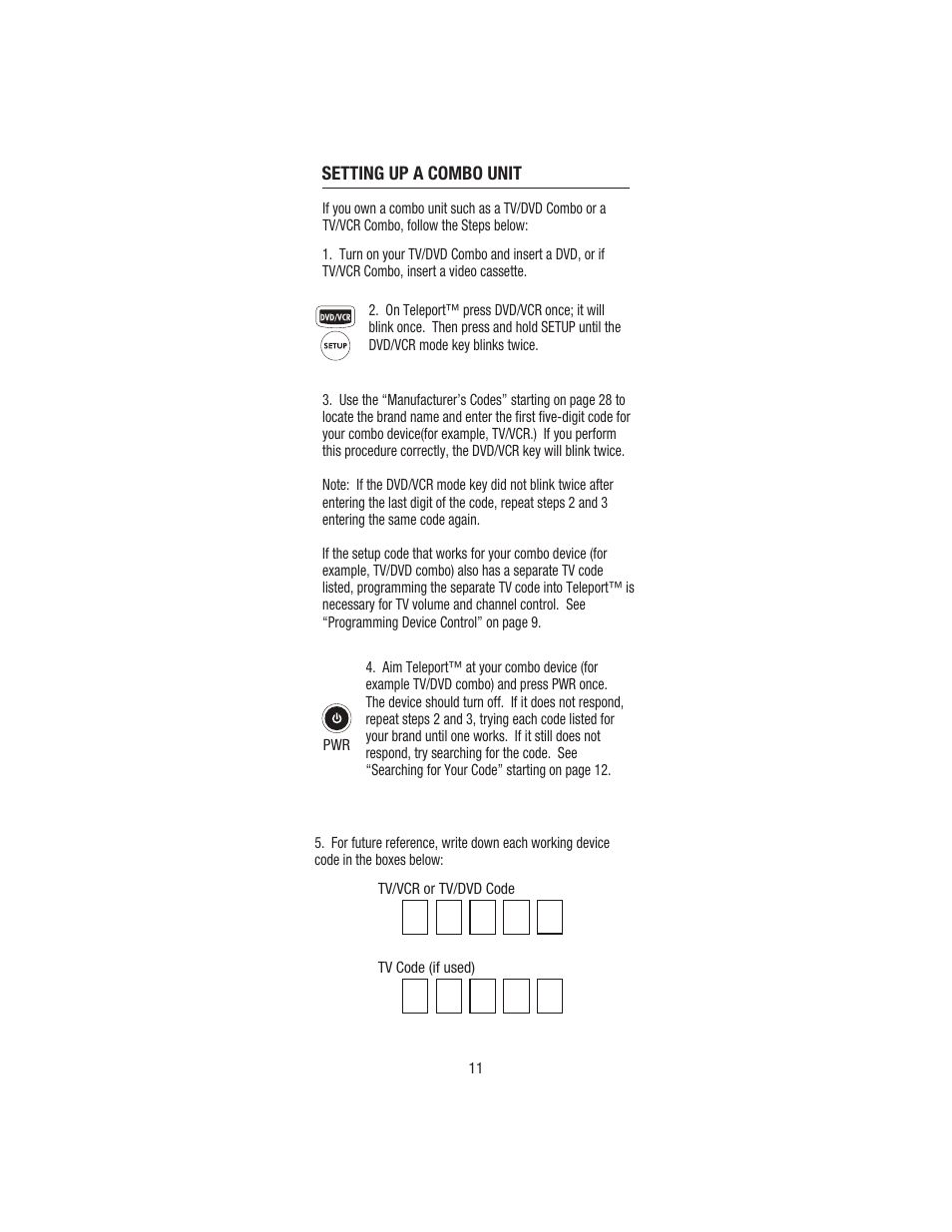 Wayne-Dalton TELEPORT WDHC-20 User Manual | Page 11 / 70