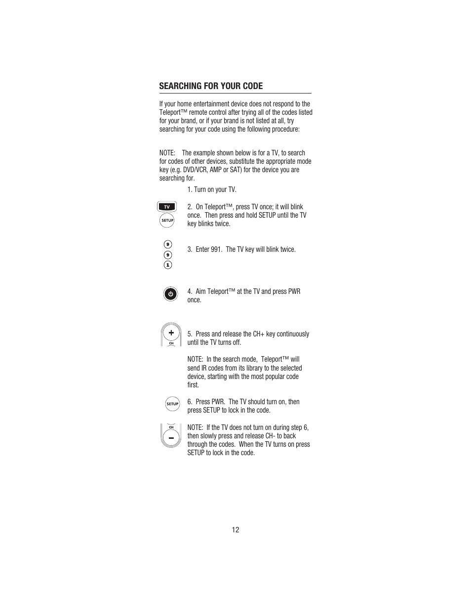 Wayne-Dalton TELEPORT WDHC-20 User Manual | Page 12 / 70