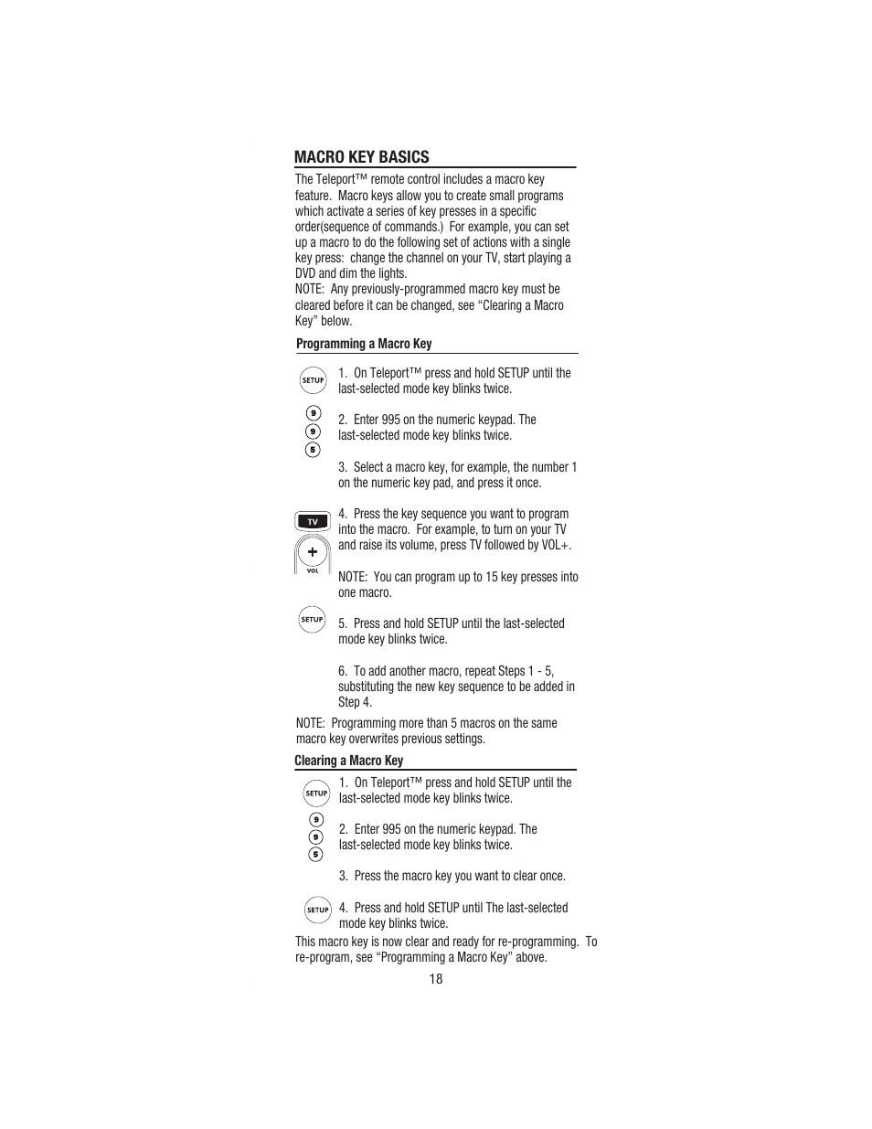 Wayne-Dalton TELEPORT WDHC-20 User Manual | Page 18 / 70