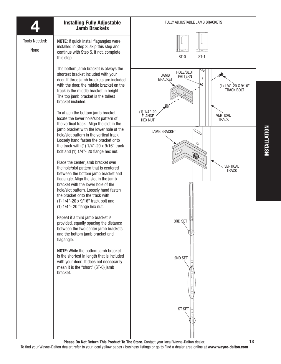 Wayne-Dalton 341785 User Manual | Page 13 / 34