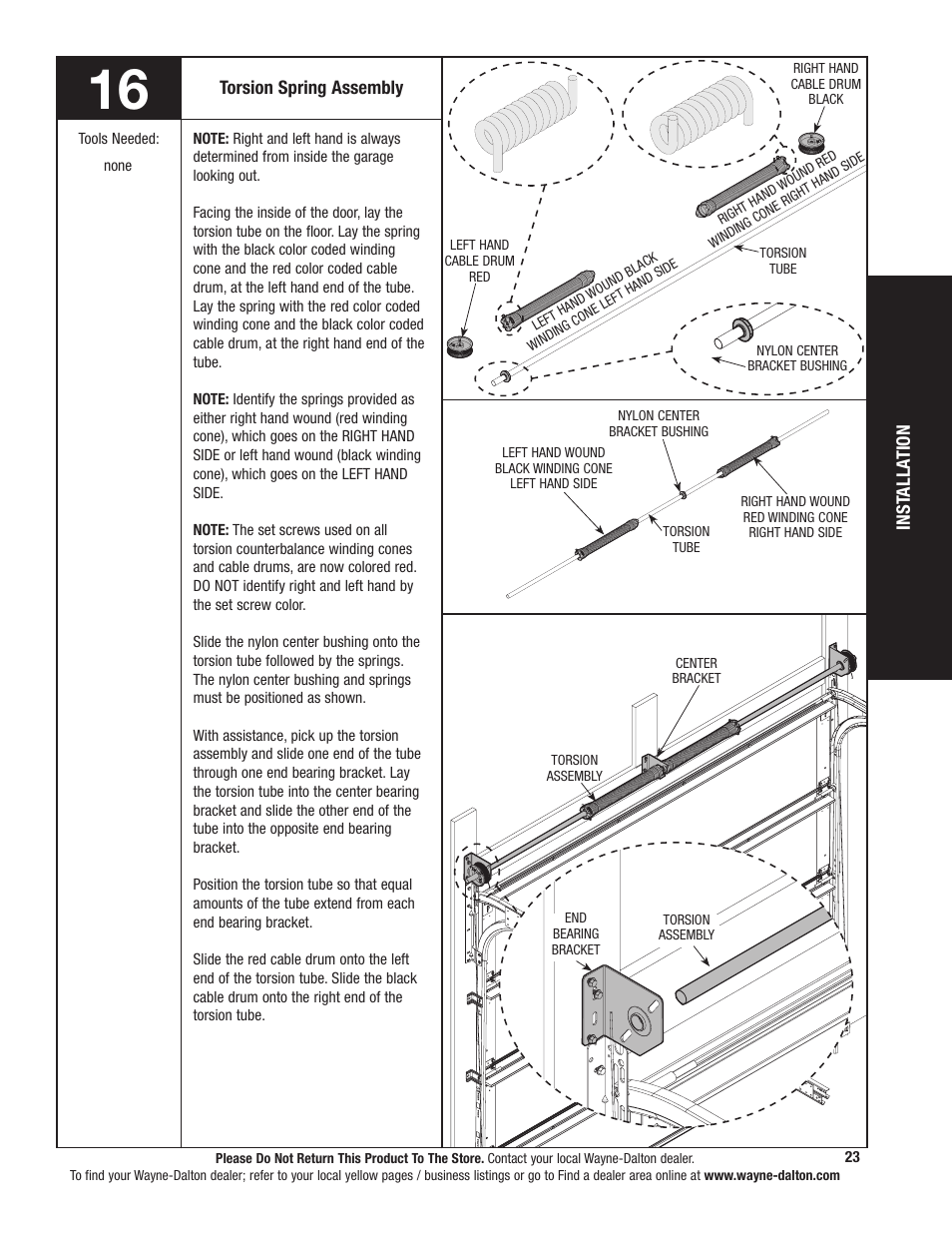 Wayne-Dalton 341785 User Manual | Page 23 / 34