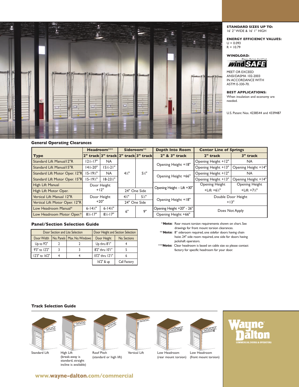 Wayne-Dalton THERMOSPAN 125 User Manual | Page 3 / 4