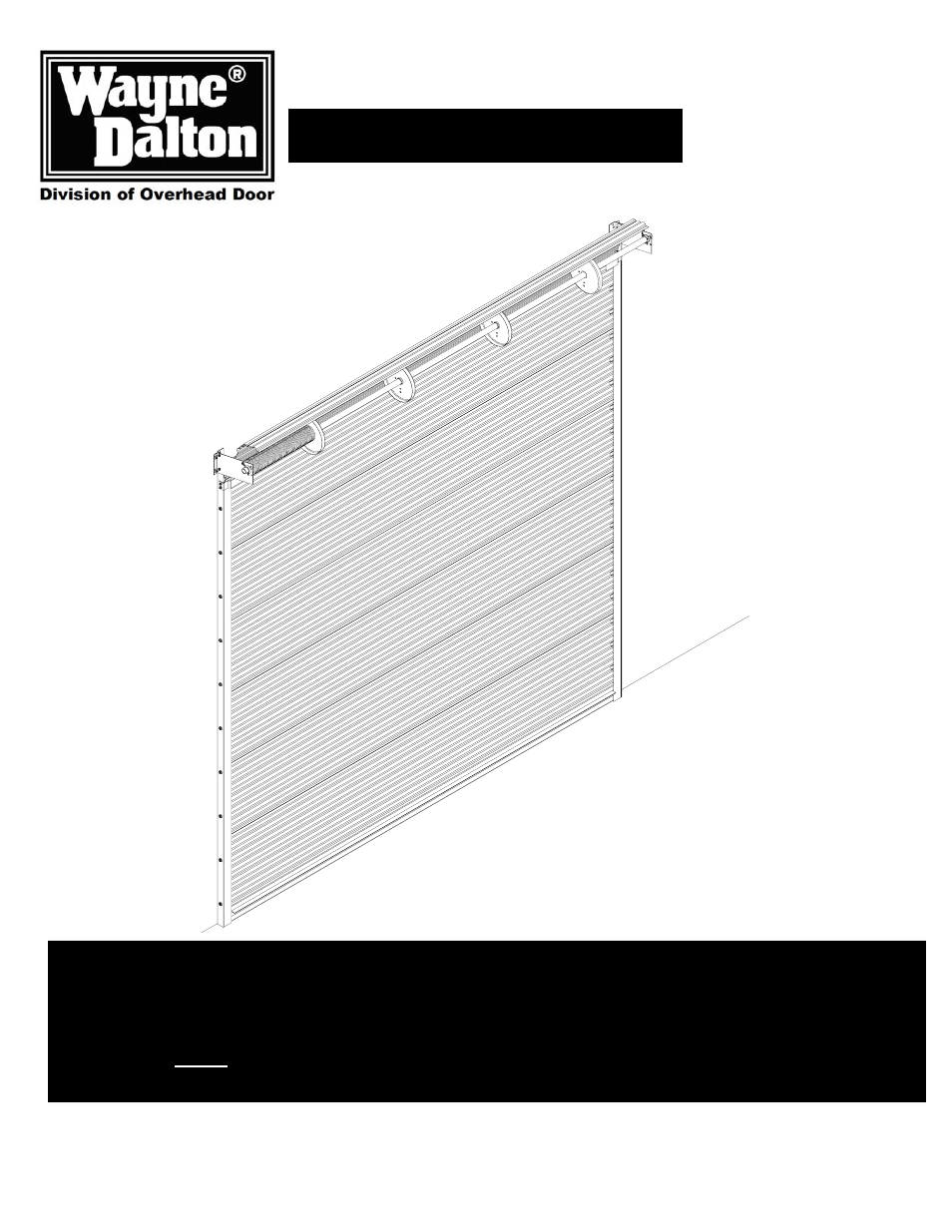 Wayne-Dalton DS-75 User Manual | 16 pages